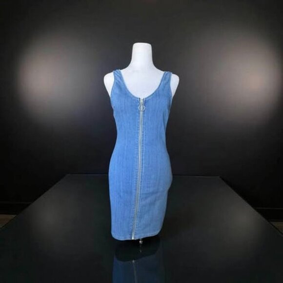 DENIM DRESS - Picture 1 of 3